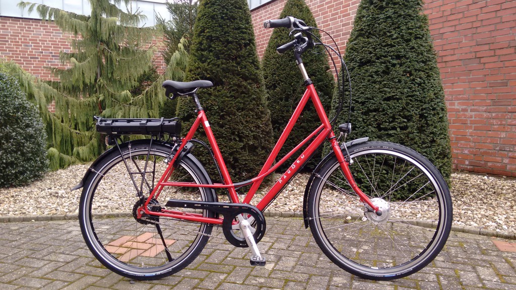 Raußen R4, E-bike | Rahmenhöhe 66cm | rot| Ansmann Motor