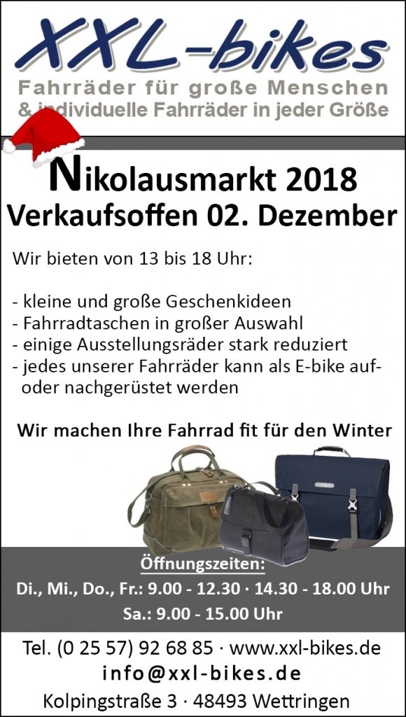 Nikolausmarkt in Wettringen am 02.12.2018
